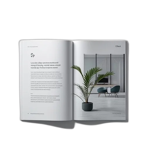 furniture, 3d render, modern, business, brochure, layout transparent PNG cut-out