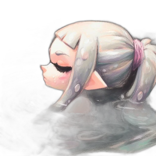 creature, mask, dragon, robot, watercolor, concept art, anime, fantasy art transparent PNG cut-out