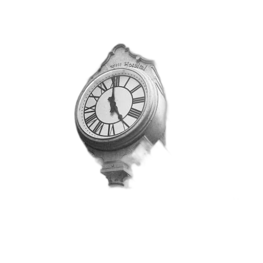 jewelry, photorealistic, 3d render, pencil sketch, black, white, photo, clock transparent PNG cut-out