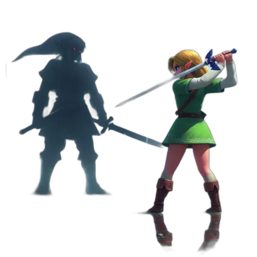 sword, weapon, staff, concept art, pixel art, 3d render, fantasy art, green transparent PNG cut-out