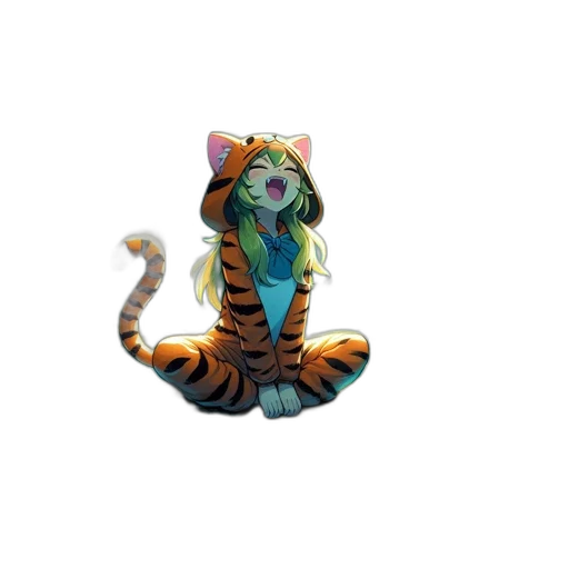 animal, creature, staff, dragon, 3d render, pixel art, concept art, vaporwave transparent PNG cut-out