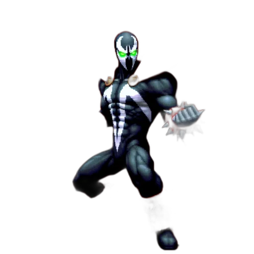 robot, mask, weapon, creature, concept art, pixel art, 3d render, comic book art transparent PNG cut-out