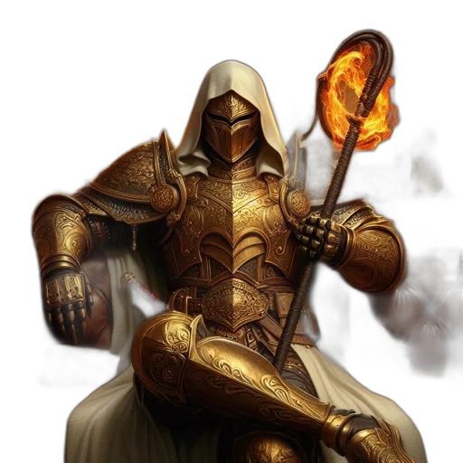 sword, staff, weapon, concept art, fantasy art, comic book art, pixel art, fire transparent PNG cut-out