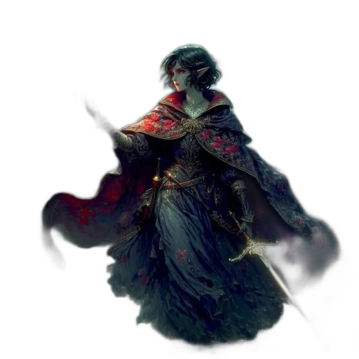 staff, creature, sword, mask, concept art, fantasy art, comic book art, pixel art transparent PNG cut-out