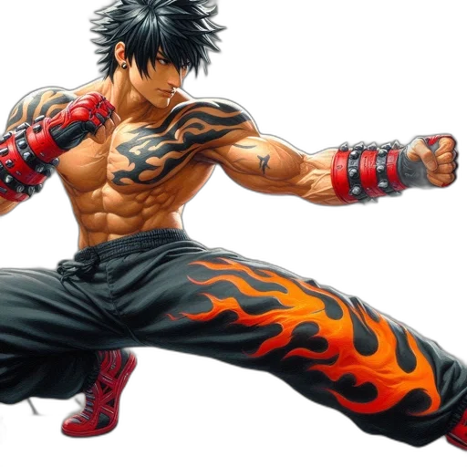 concept art, 3d render, fantasy art, photorealistic, animated, figure, likely, male transparent PNG cut-out