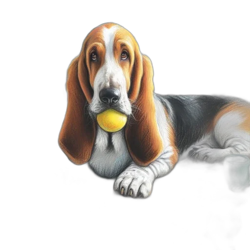 animal, photorealistic, watercolor, oil painting, pencil sketch, casual, cluttered, room transparent PNG cut-out
