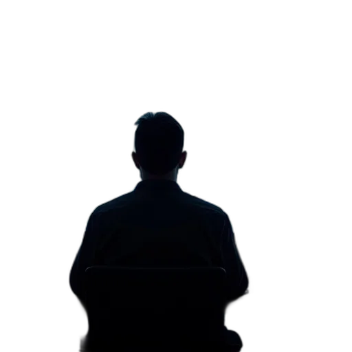 jacket, staff, face, robot transparent PNG cut-out