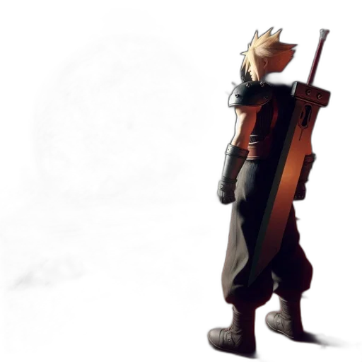 staff, sword, weapon, robot, concept art, fantasy art, pixel art, 3d render transparent PNG cut-out