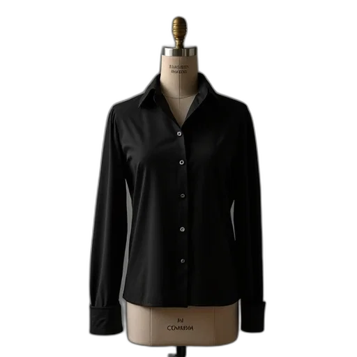 jacket, dark, womens, black transparent PNG cut-out
