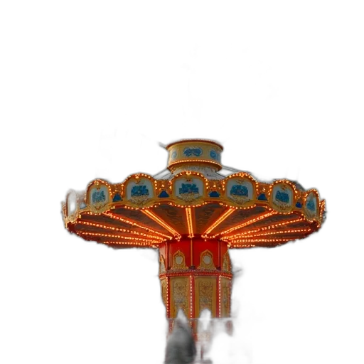 jewelry, crown, umbrella, staff, 3d render, photorealistic, carnival, rides transparent PNG cut-out