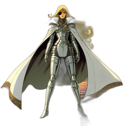 concept art, comic book art, fantasy art, 3d render transparent PNG cut-out