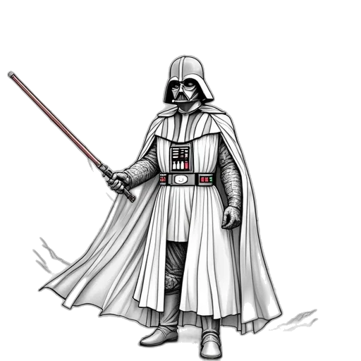 staff, weapon, sword, concept art, comic book art, pixel art, fantasy art, monochrome transparent PNG cut-out