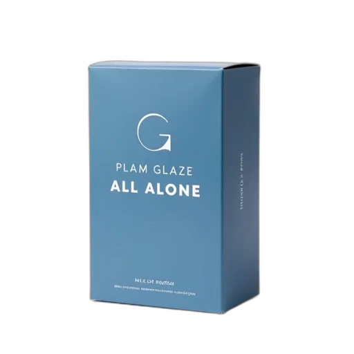 box, plam, glaze, all, alone, displayed, against, white transparent PNG cut-out