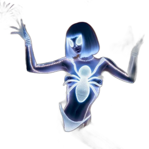 robot, jewelry, creature, staff, concept art, 3d render, cartoon, comic book art transparent PNG cut-out