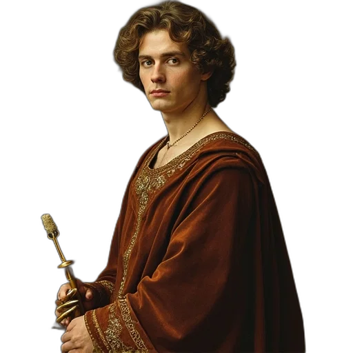 staff, sword, crown, face transparent PNG cut-out