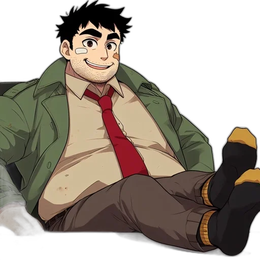 jacket, cartoon, anime, concept art transparent PNG cut-out