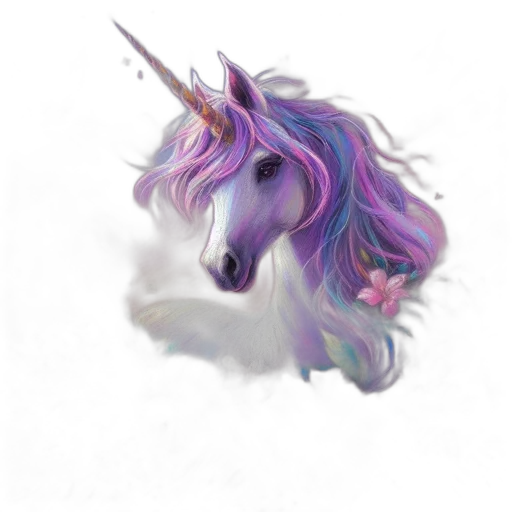 dragon, staff, animal, creature, fantasy art, concept art, vaporwave, photorealistic transparent PNG cut-out
