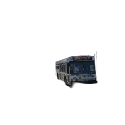 car, staff, 3d render, photorealistic, pixel art, concept art, bus, parked transparent PNG cut-out