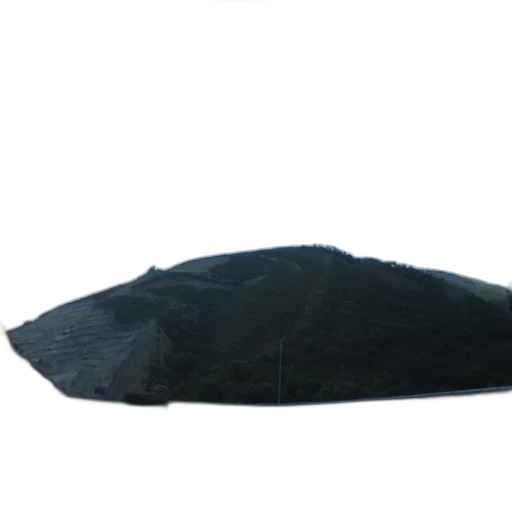 hat, shoes, umbrella, mask, 3d render, photorealistic, concept art, dark transparent PNG cut-out