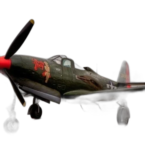 weapon, 3d render, concept art, photorealistic, vintage, military, airplane, red transparent PNG cut-out