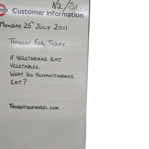 food, thoughts, angel, com, written, white, board, subway transparent PNG cut-out