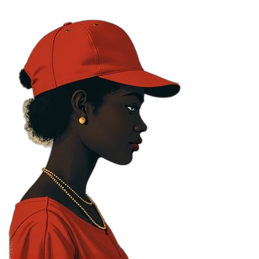 hat, face, jacket, jewelry transparent PNG cut-out