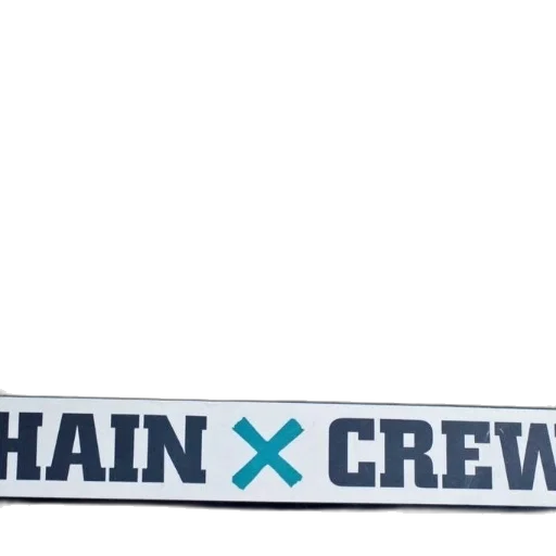 crown, hand, watch, featuring, text, chain, crew, below transparent PNG cut-out