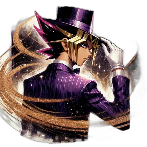 hat, mask, staff, crown, concept art, comic book art, fantasy art, anime transparent PNG cut-out