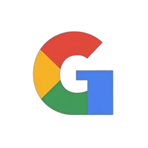 robot, face, 3d render, google transparent PNG cut-out