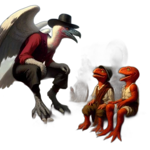 creature, concept art, fantasy art, 3d render, pixel art, fire, outer space, red transparent PNG cut-out