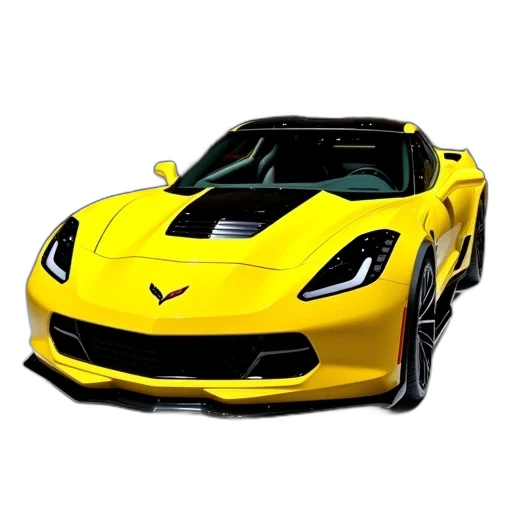 car, animal, weapon, 3d render, photorealistic, concept art, cartoon, yellow transparent PNG cut-out