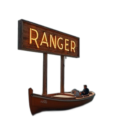 weapon, furniture, car, robot, 3d render, concept art, neon lights, sign transparent PNG cut-out