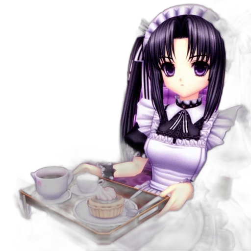 food, dress, robot, pixel art, 3d render, anime, photorealistic, fog transparent PNG cut-out