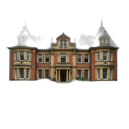 building, 3d render, photorealistic, concept art, city street, osborne, house, built transparent PNG cut-out