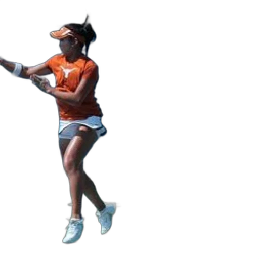 3d render, concept art, woman, orange transparent PNG cut-out