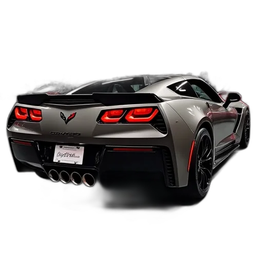 car, weapon, 3d render, photorealistic, concept art, stainless, steel, exhaust transparent PNG cut-out
