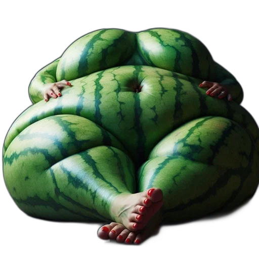creature, food, animal, furniture, 3d render, concept art, photorealistic, green transparent PNG cut-out