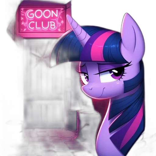 concept art, pixel art, cartoon, 3d render, eerie, alleyway, distinctive, pony transparent PNG cut-out