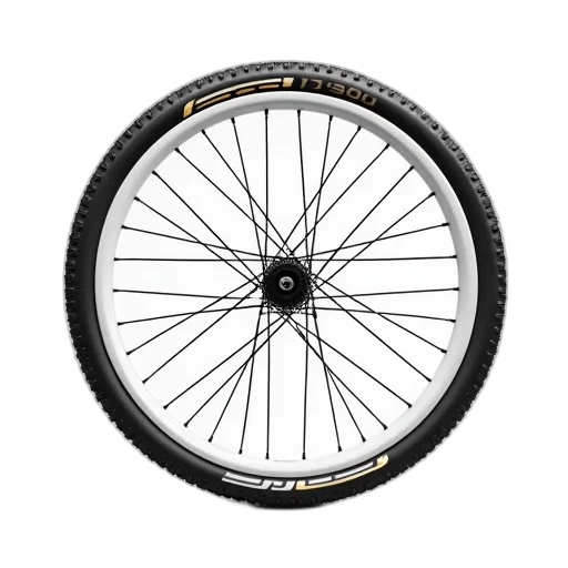close-up, image, bicycle, wheel, white, rim, black, spokes transparent PNG cut-out