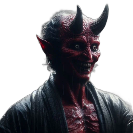 mask, face, staff, creature, 3d render, concept art, photorealistic, fantasy art transparent PNG cut-out