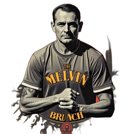 comic book art, melvin, bunch, classic transparent PNG cut-out