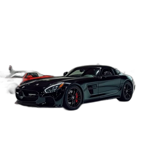 car, weapon, 3d render, photorealistic transparent PNG cut-out