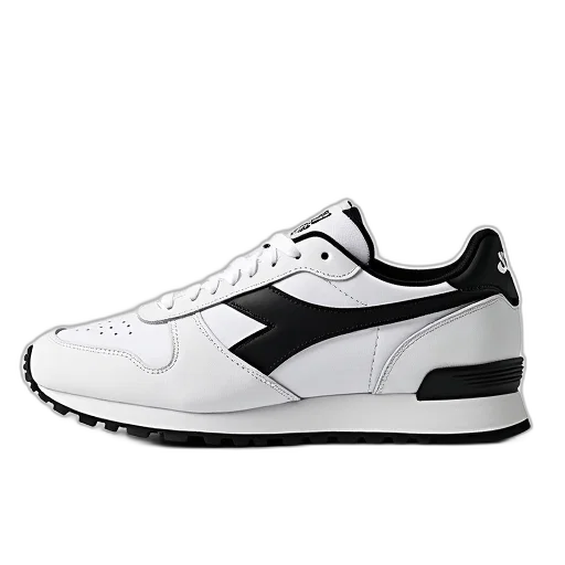 shoes, monochrome, diadora, sneakers transparent PNG cut-out