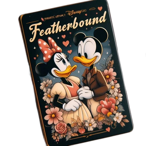 hand, holds, vhs, tape, titled, disney, featherbound, mickey transparent PNG cut-out