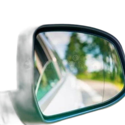 car, face, hat, mask, photorealistic, 3d render, side, mirror transparent PNG cut-out