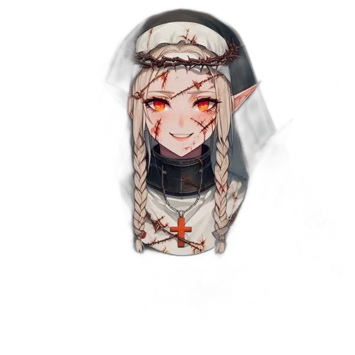 bottle, weapon, crown, sword, pixel art, anime, fantasy art, concept art transparent PNG cut-out