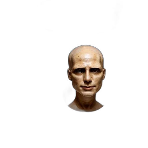 face, mask, hair, staff, photorealistic, 3d render, concept art, pixel art transparent PNG cut-out