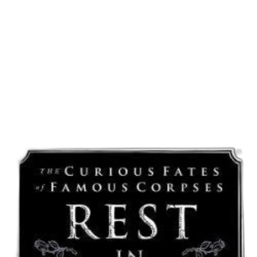 cover, curious, fates, famous, corpses, rest, peace, features transparent PNG cut-out