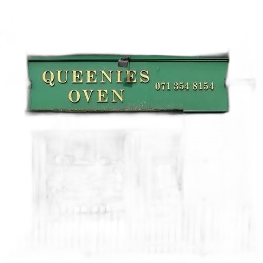 crown, jewelry, green, storefront, name, queenies, oven, gold transparent PNG cut-out