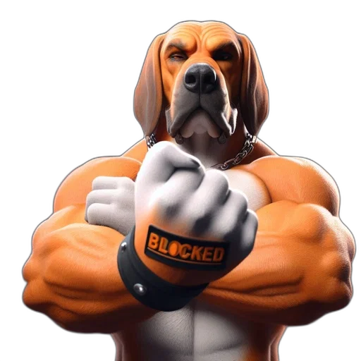 animal, photorealistic, 3d render, concept art, cartoon, anthropomorphic, red-brown, canine transparent PNG cut-out